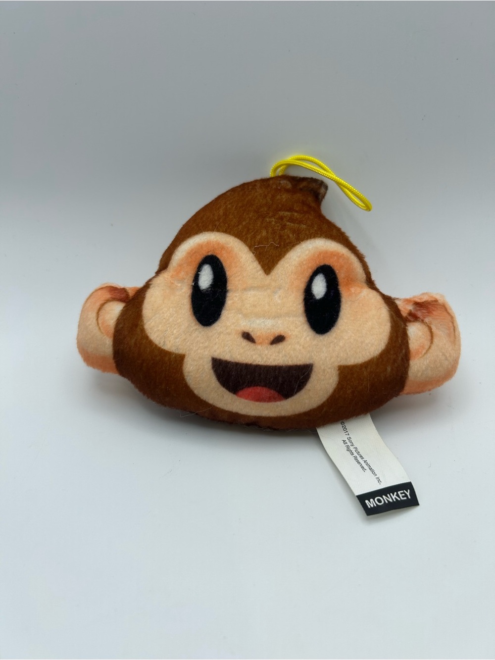 Sony 2017 Plush Monkey Keychain Bag Charm - Brown